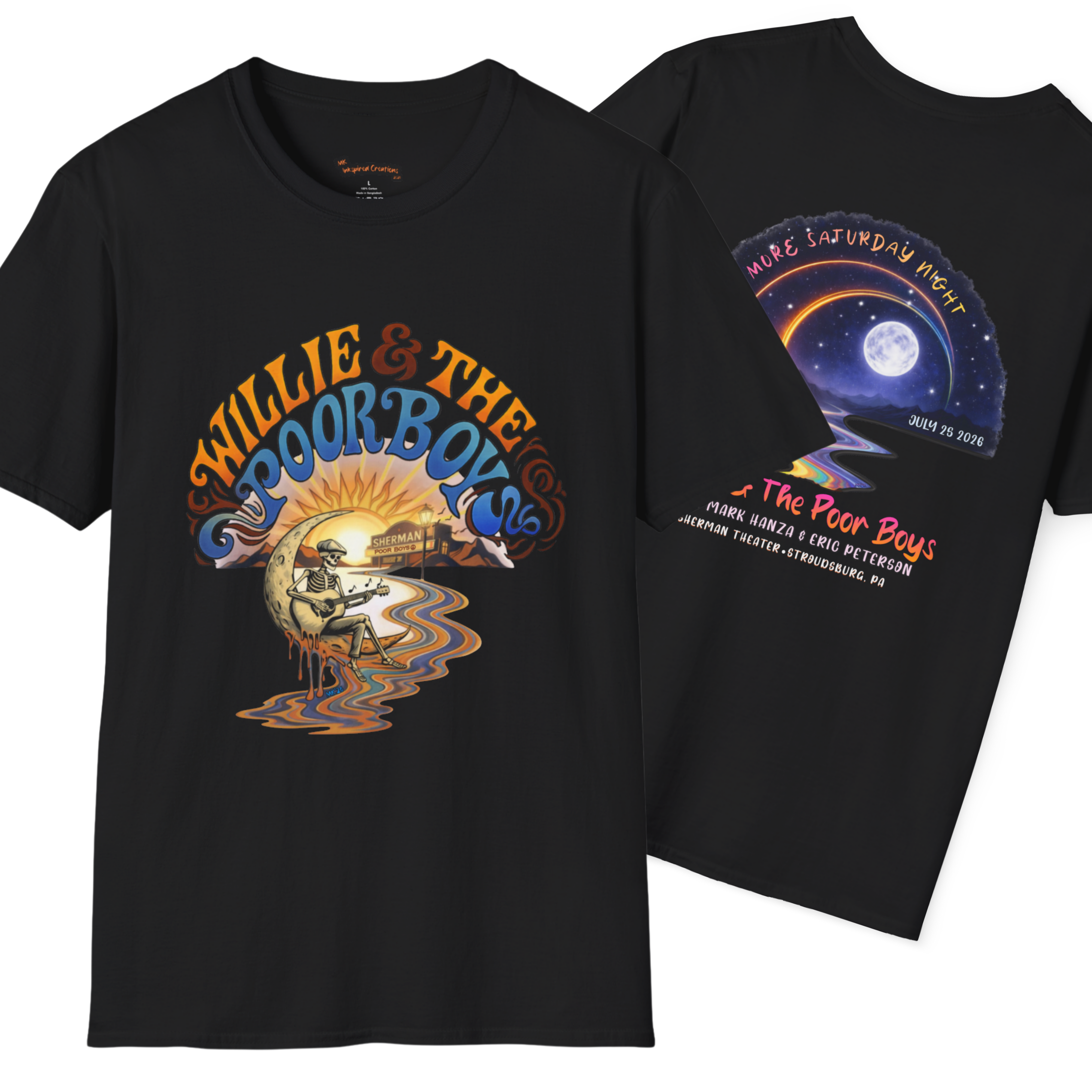 Unisex Willie & The Poor Boys Winding Road Artwork Softstyle T-Shirt