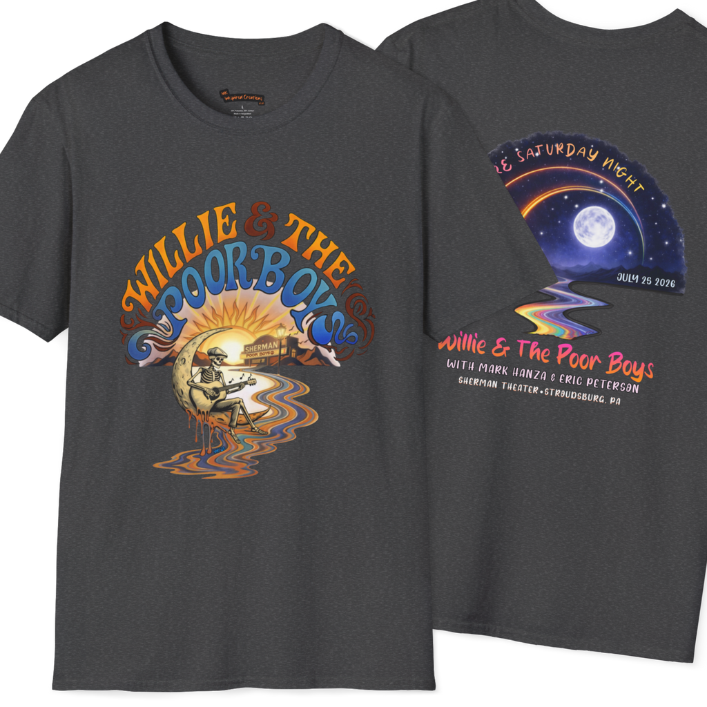 Unisex Willie & The Poor Boys Winding Road Artwork Softstyle T-Shirt