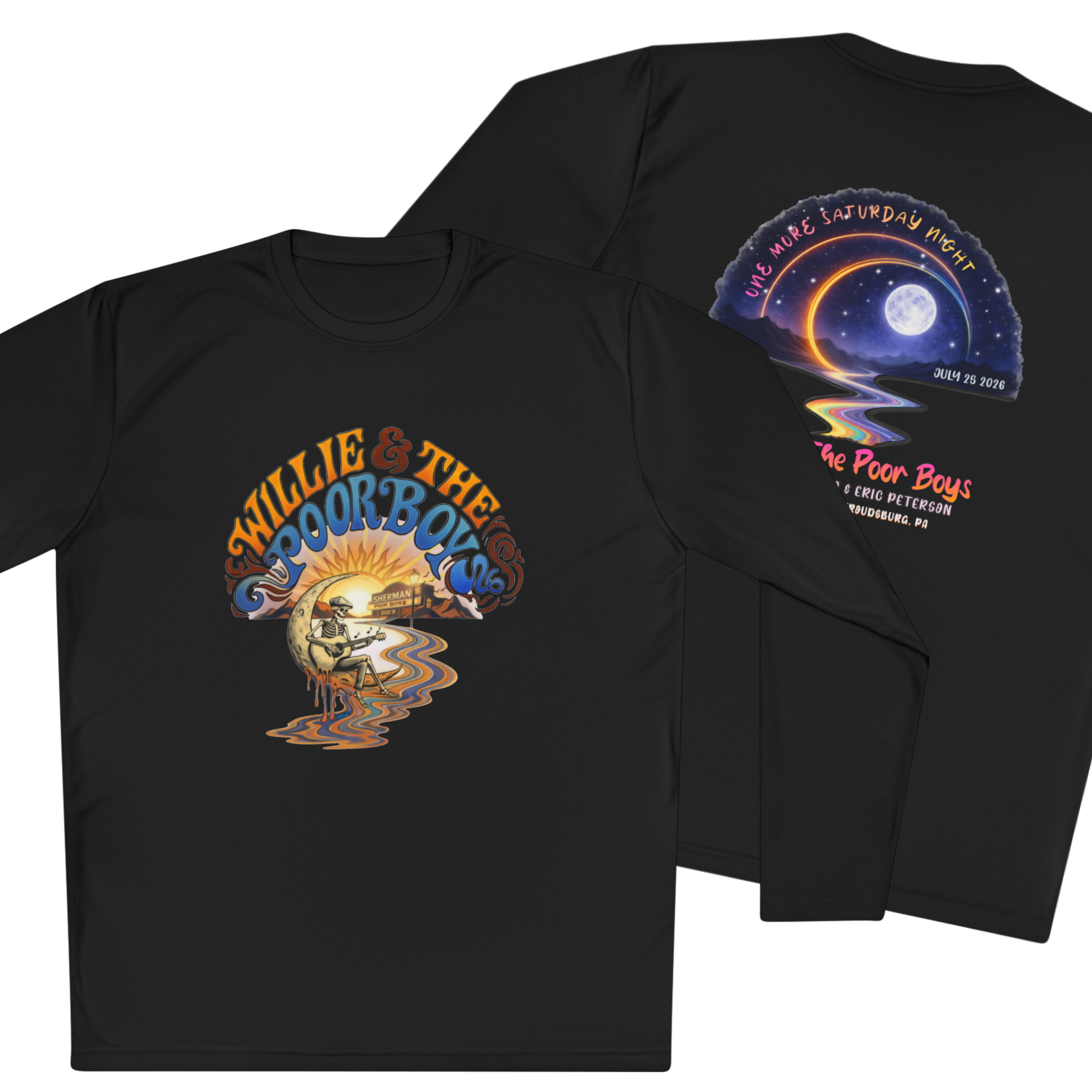 Lightweight Long Sleeve Tee - Willie & The Poor Boys Winding Road Artwork
