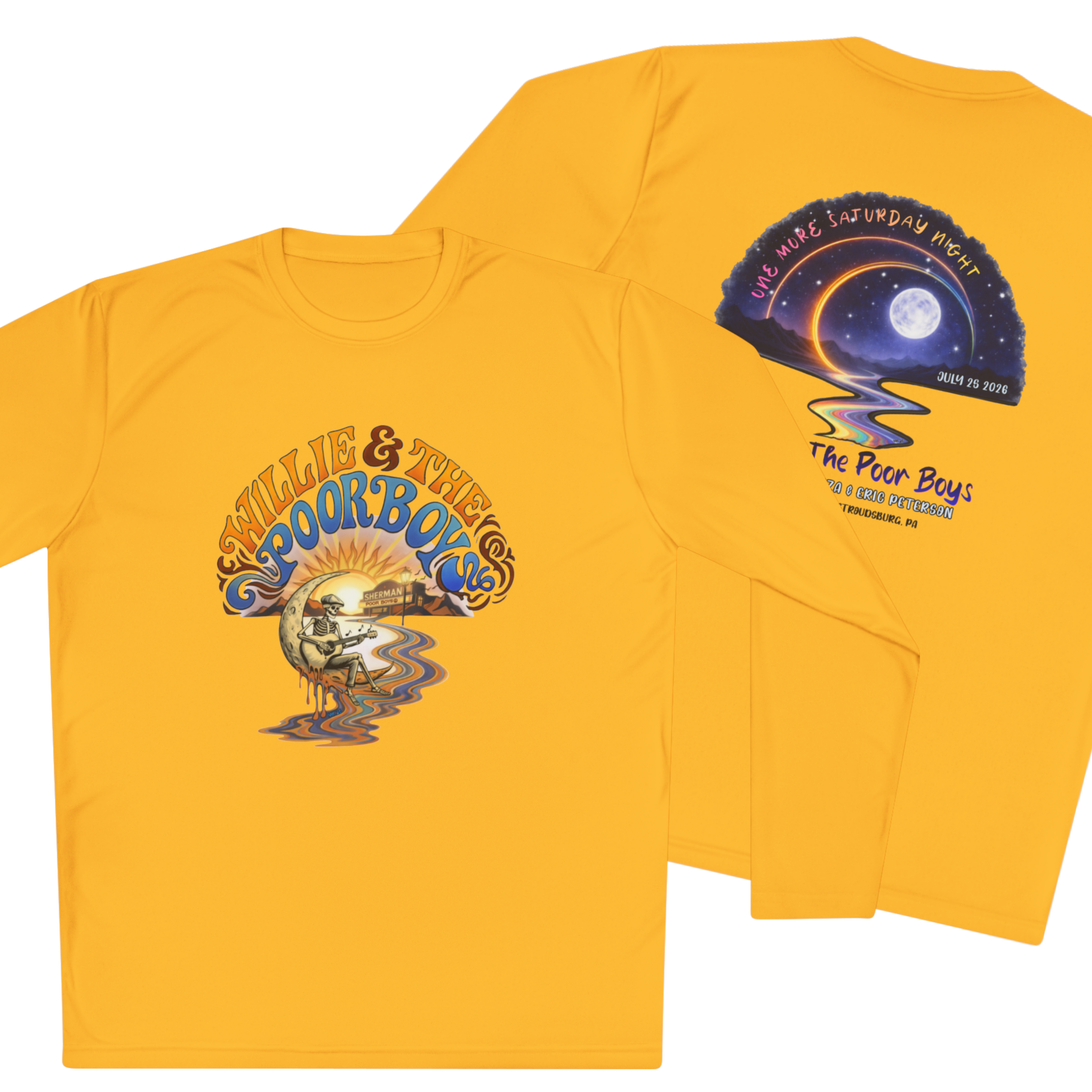 Lightweight Long Sleeve Tee - Willie & The Poor Boys Winding Road Artwork