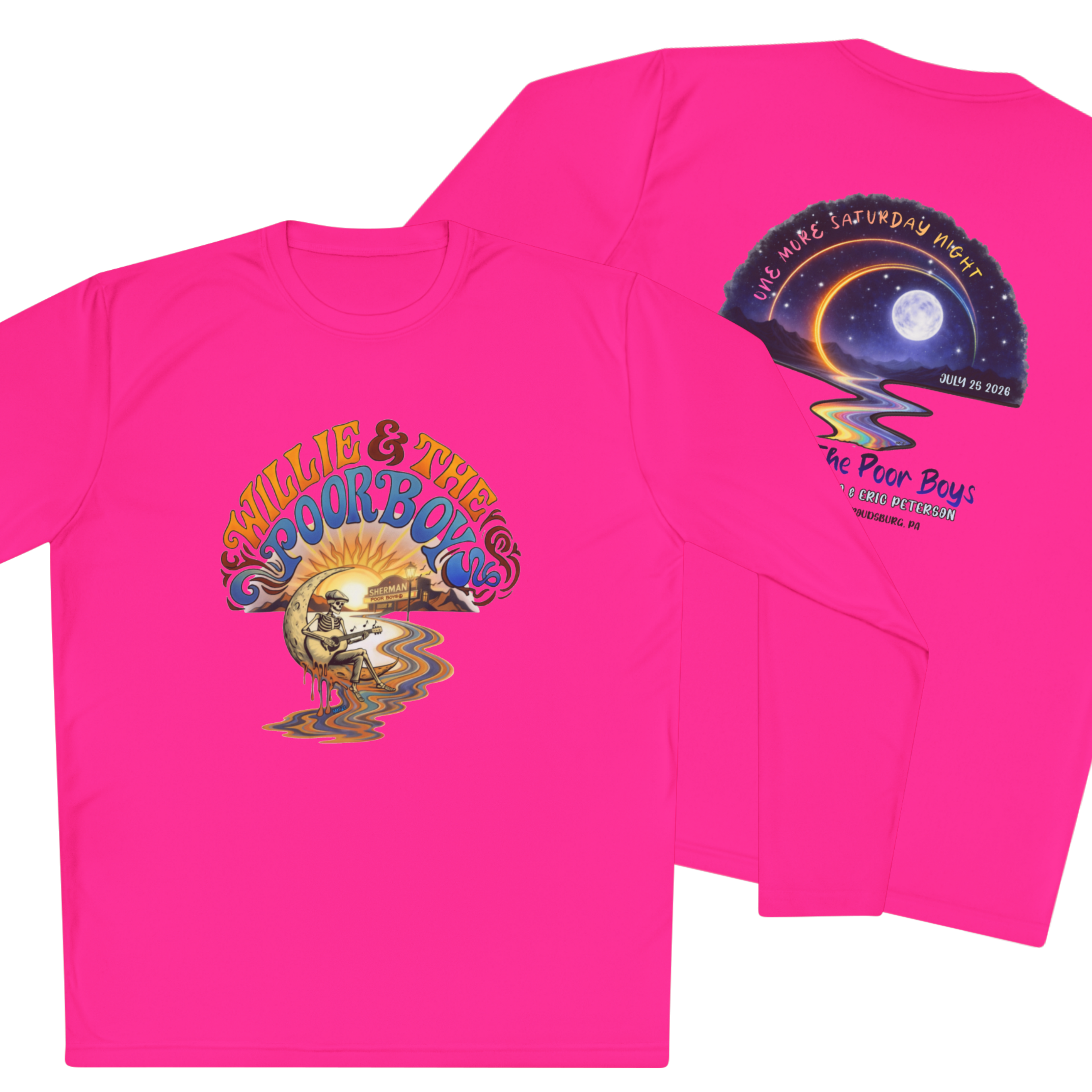 Lightweight Long Sleeve Tee - Willie & The Poor Boys Winding Road Artwork