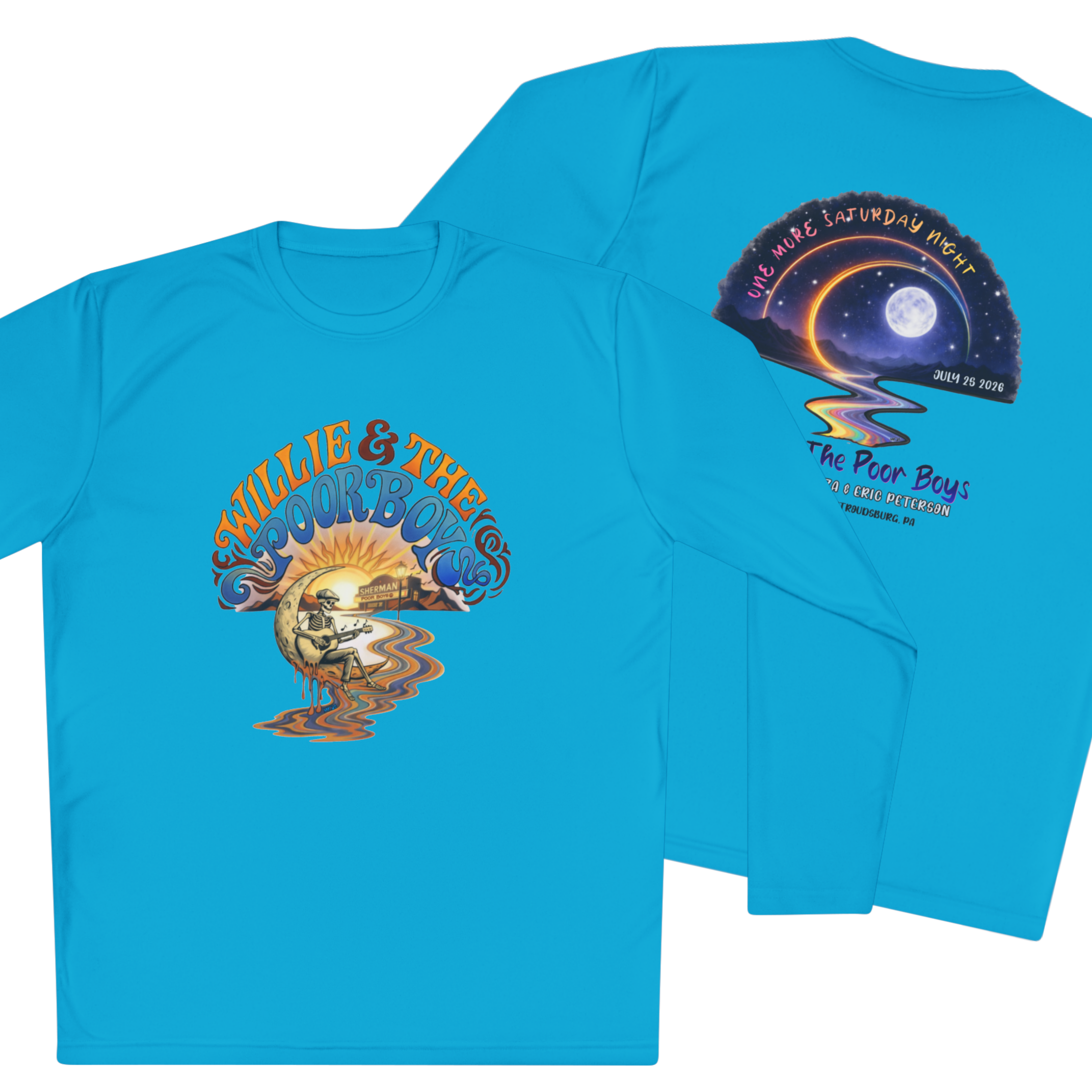 Lightweight Long Sleeve Tee - Willie & The Poor Boys Winding Road Artwork