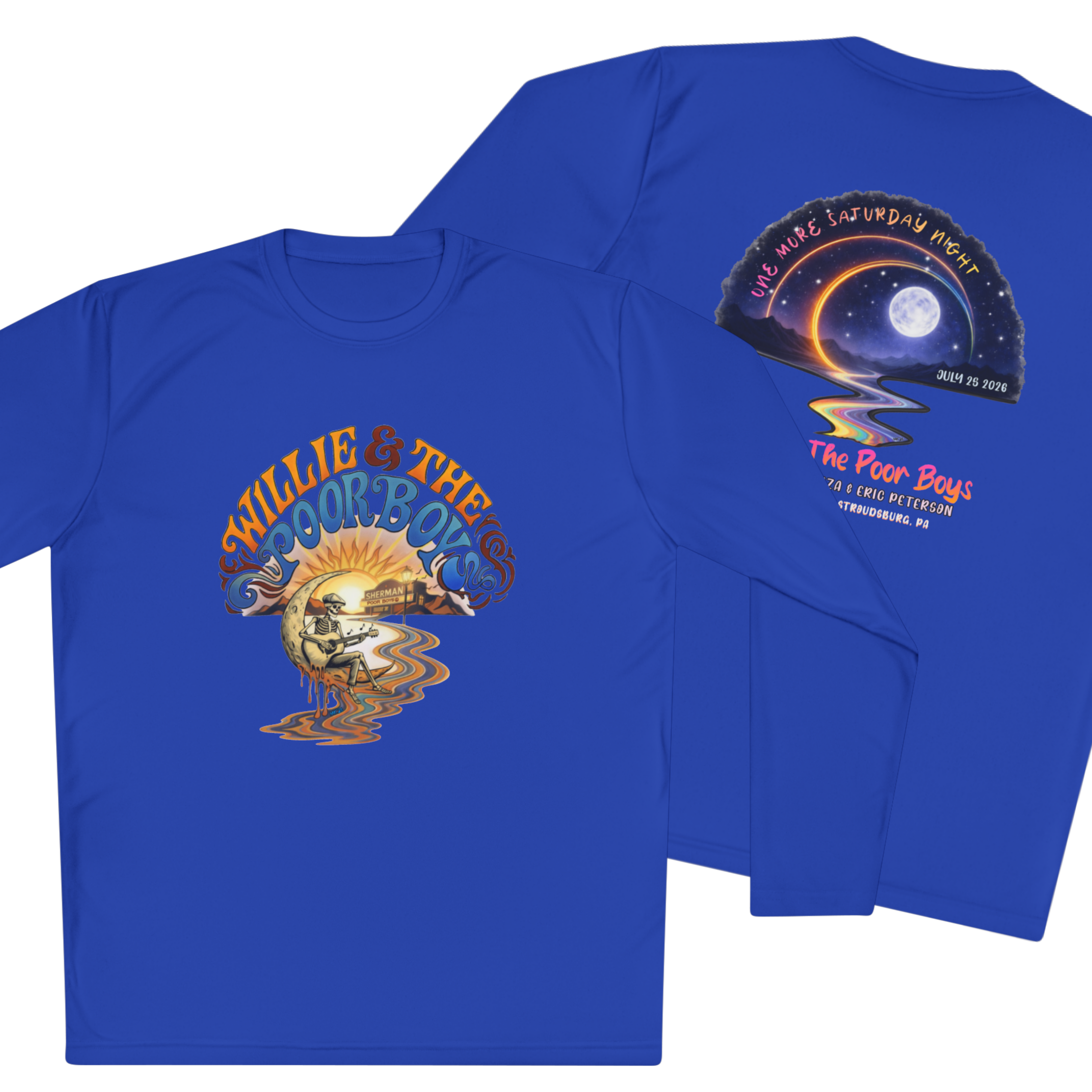 Lightweight Long Sleeve Tee - Willie & The Poor Boys Winding Road Artwork