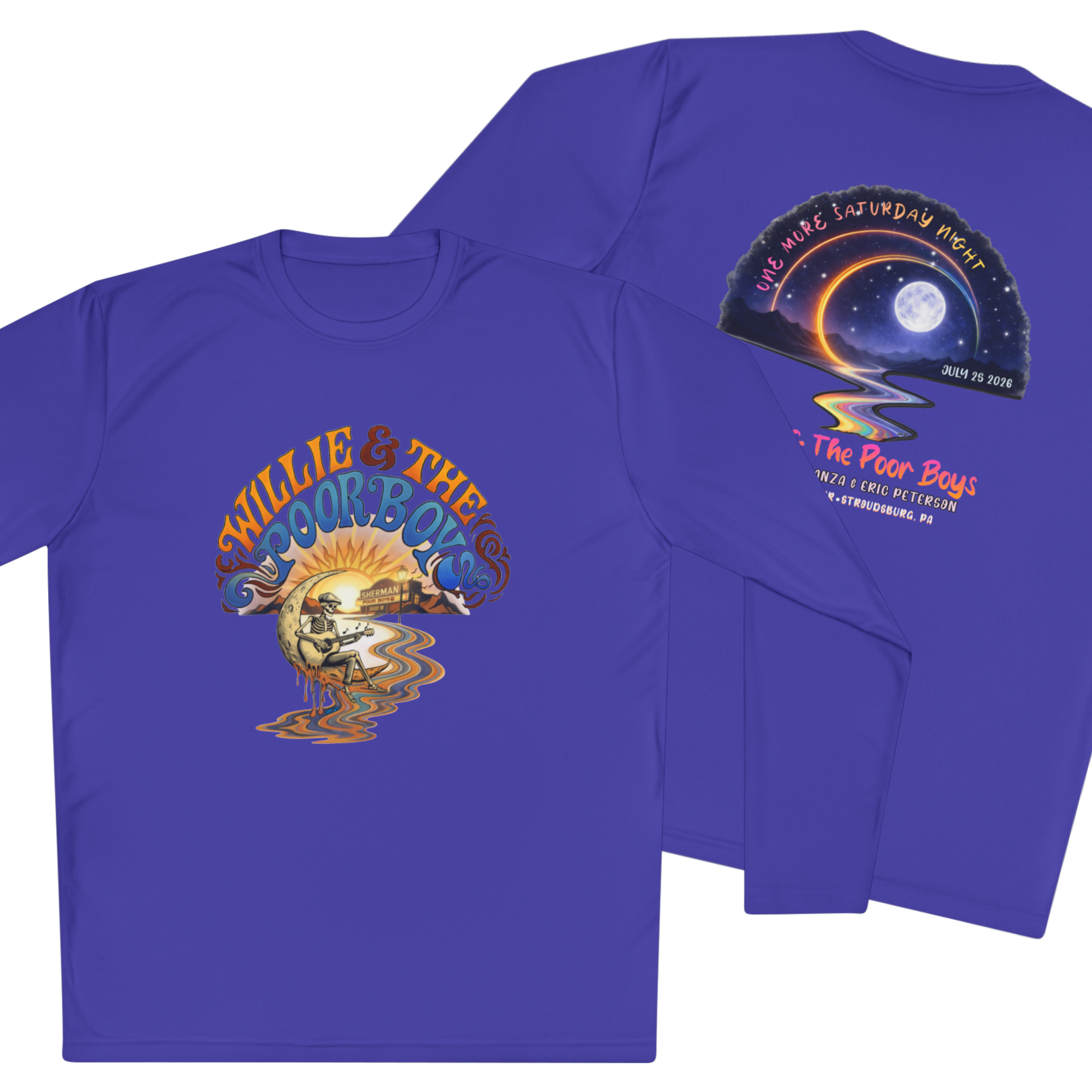 Lightweight Long Sleeve Tee - Willie & The Poor Boys Winding Road Artwork