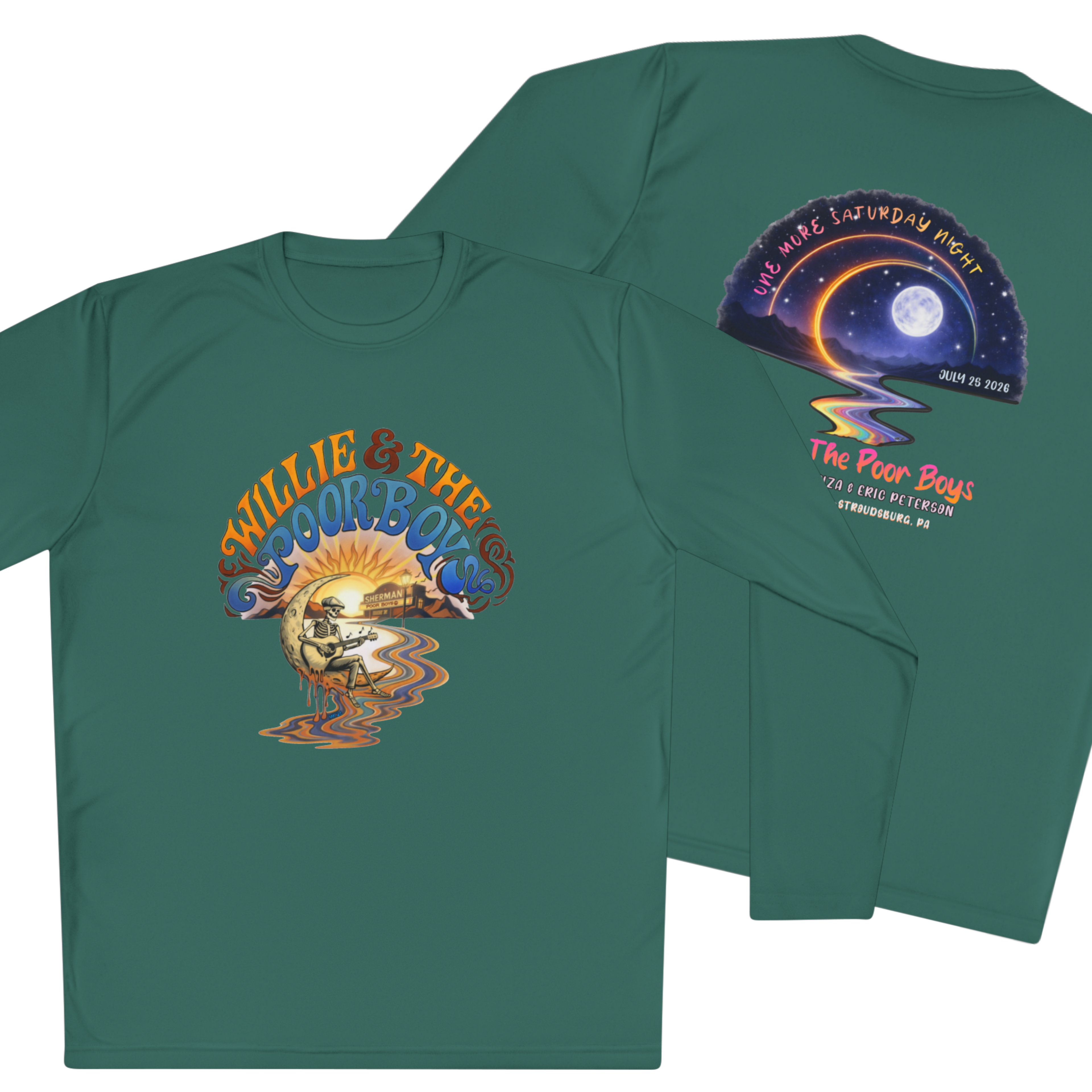 Lightweight Long Sleeve Tee - Willie & The Poor Boys Winding Road Artwork