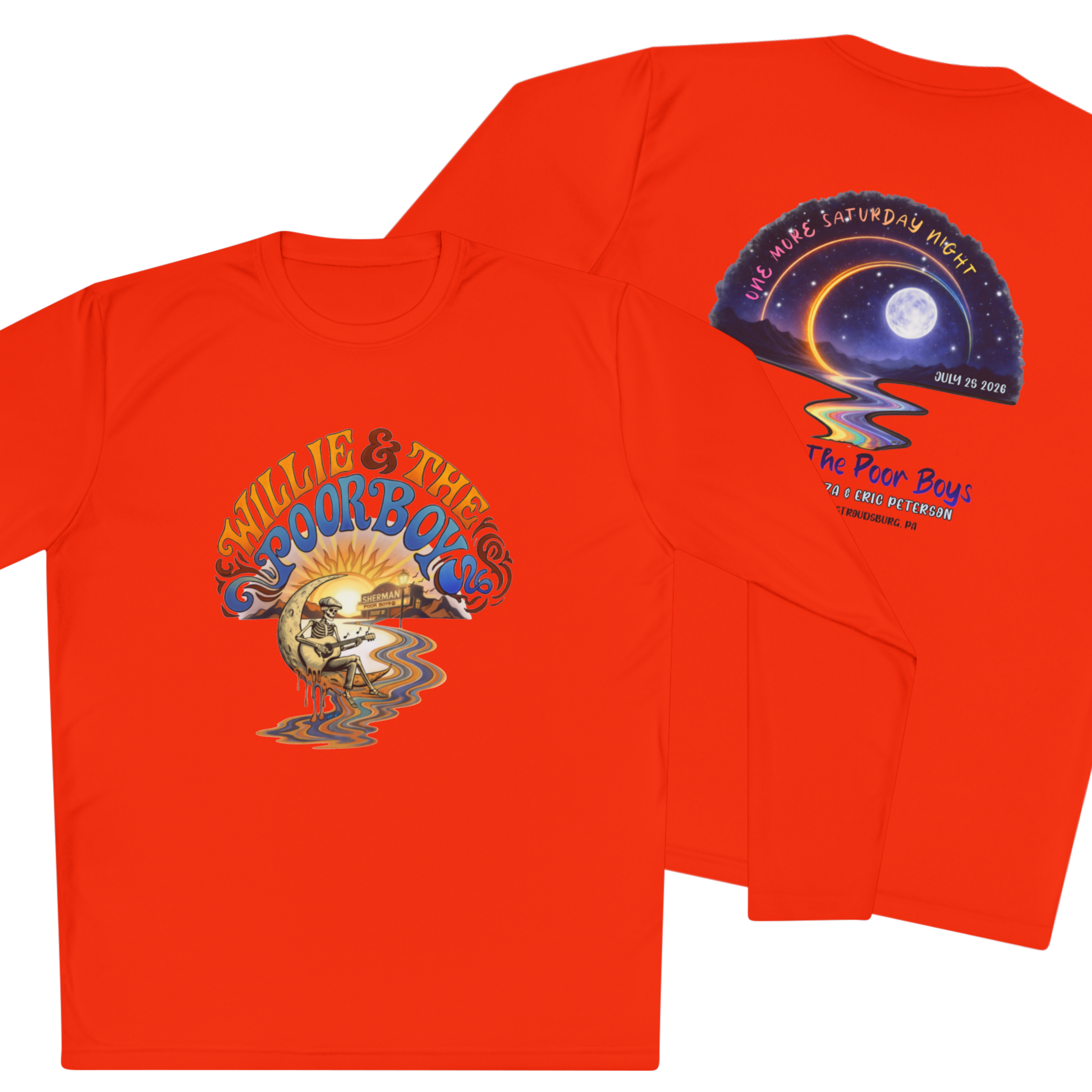 Lightweight Long Sleeve Tee - Willie & The Poor Boys Winding Road Artwork
