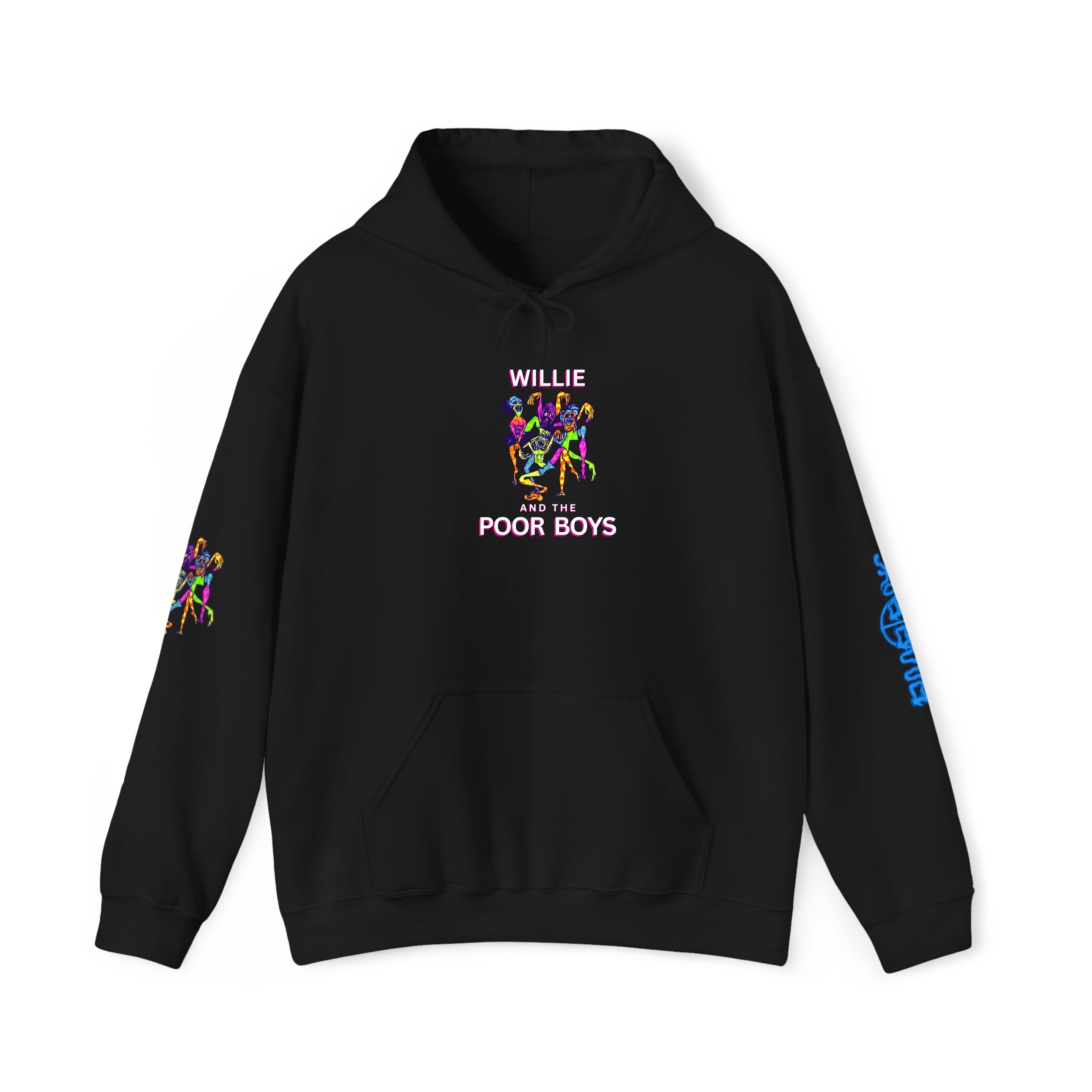 Unisex Willie & The Poor Boys Sherman Reunion Artwork Hoodie Sweatshirt