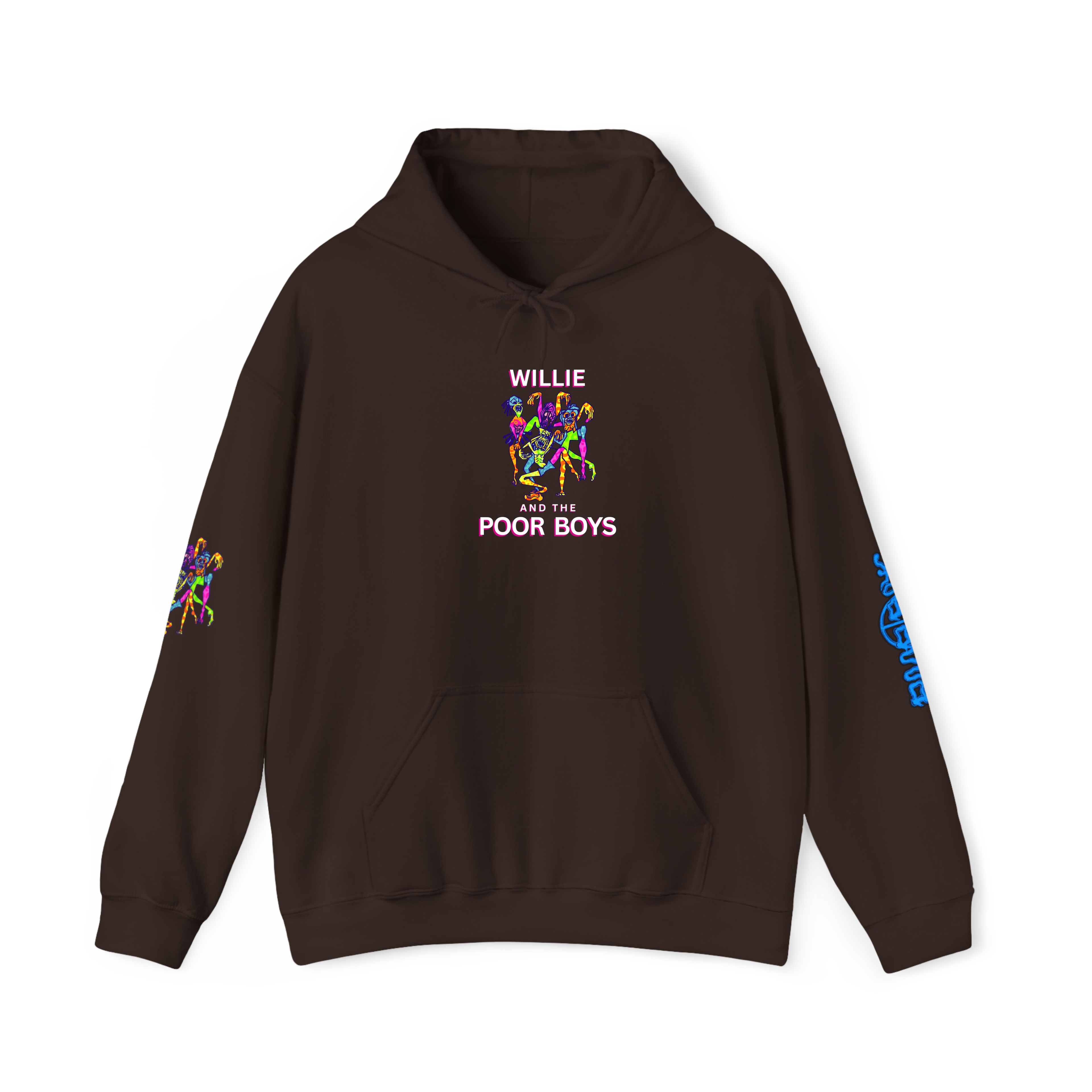 Unisex Willie & The Poor Boys Sherman Reunion Artwork Hoodie Sweatshirt