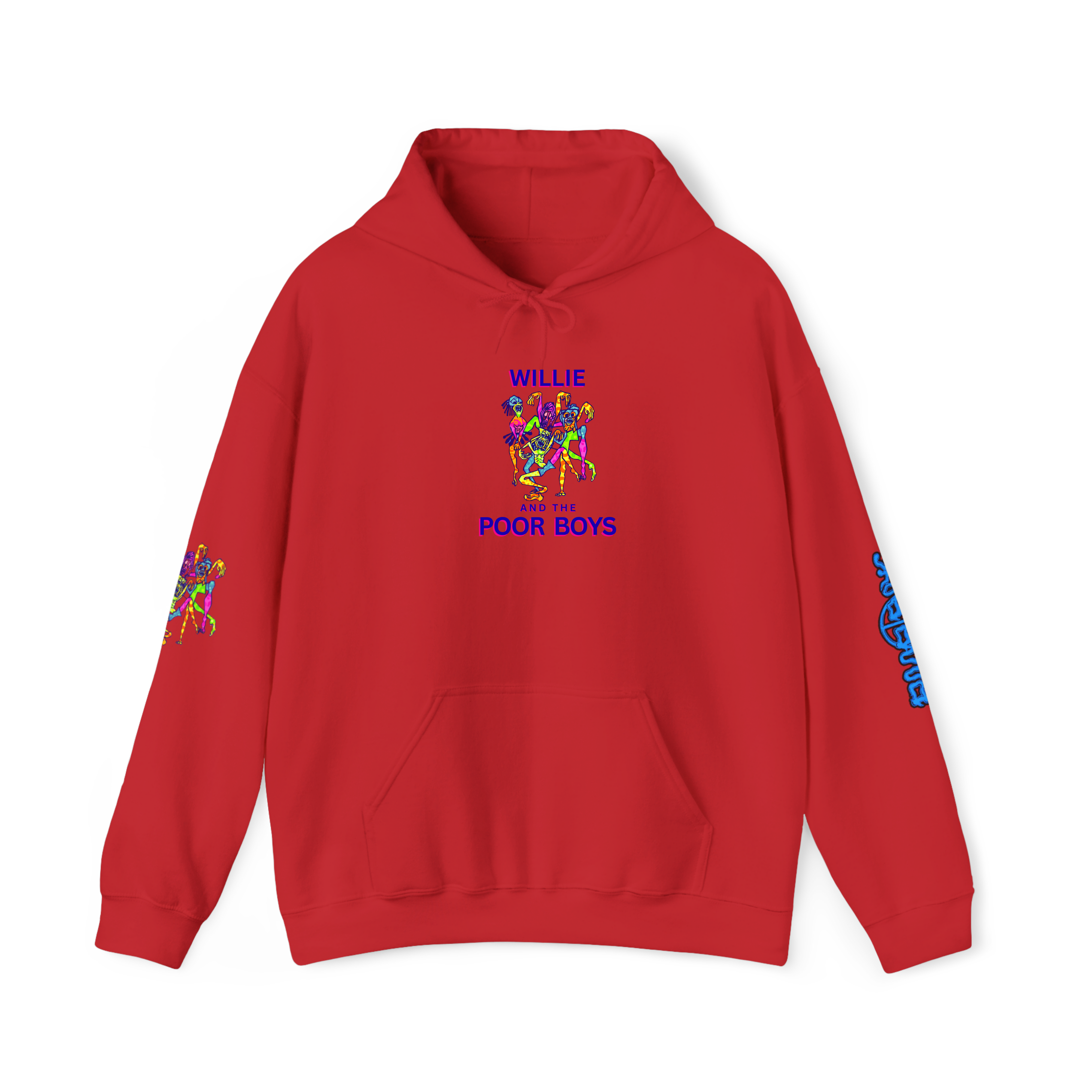 Unisex Willie & The Poor Boys Sherman Reunion Artwork Hoodie Sweatshirt