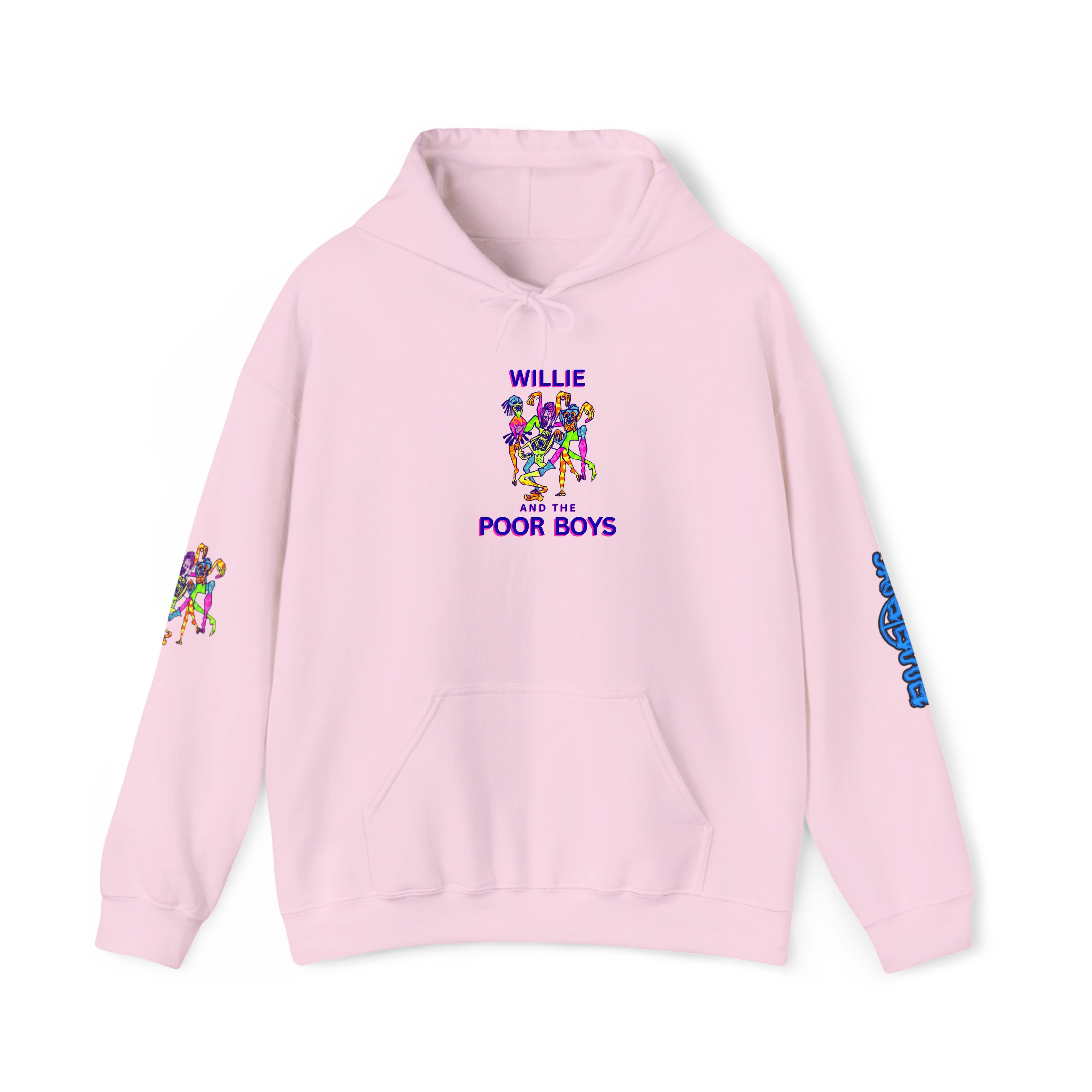 Unisex Willie & The Poor Boys Sherman Reunion Artwork Hoodie Sweatshirt