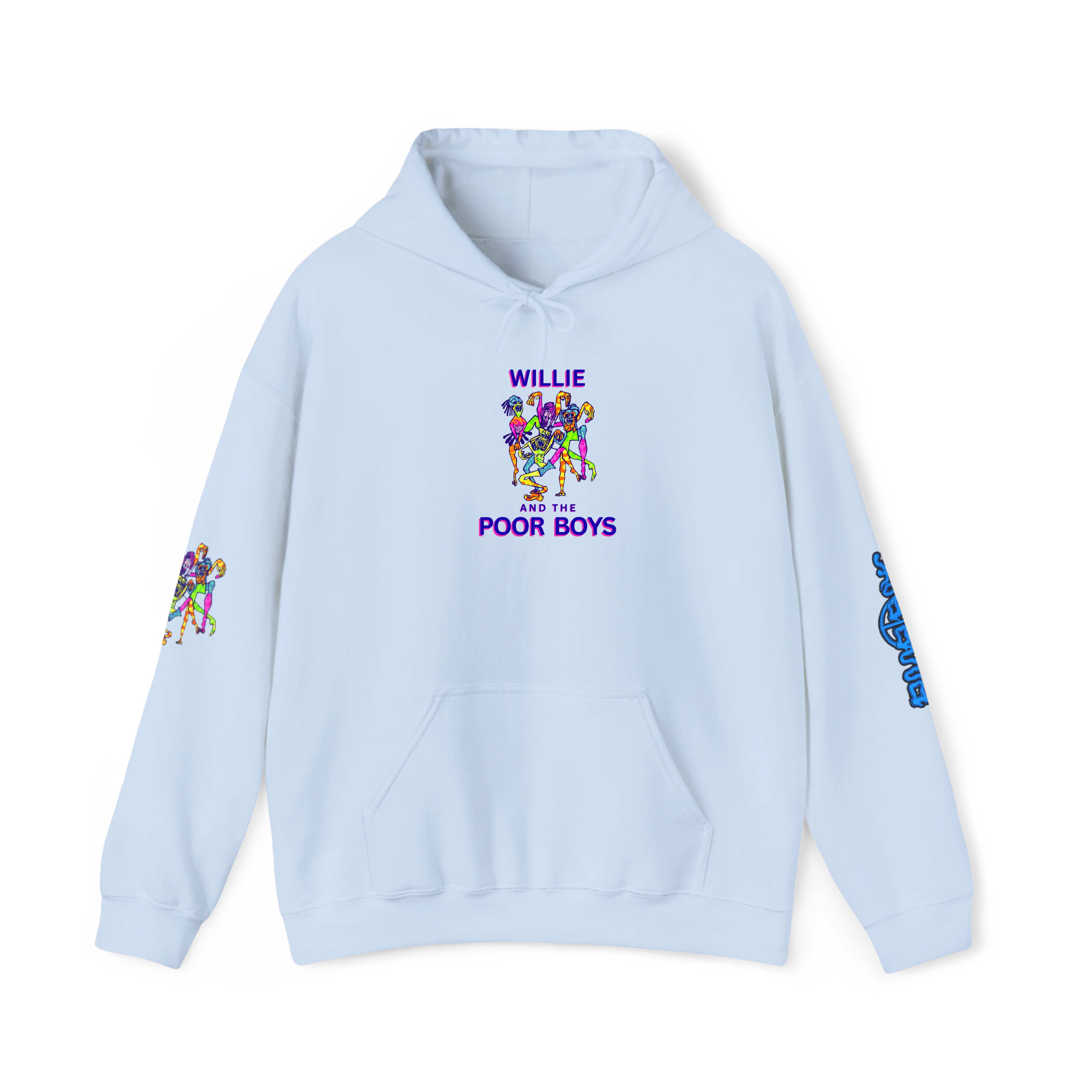 Unisex Willie & The Poor Boys Sherman Reunion Artwork Hoodie Sweatshirt
