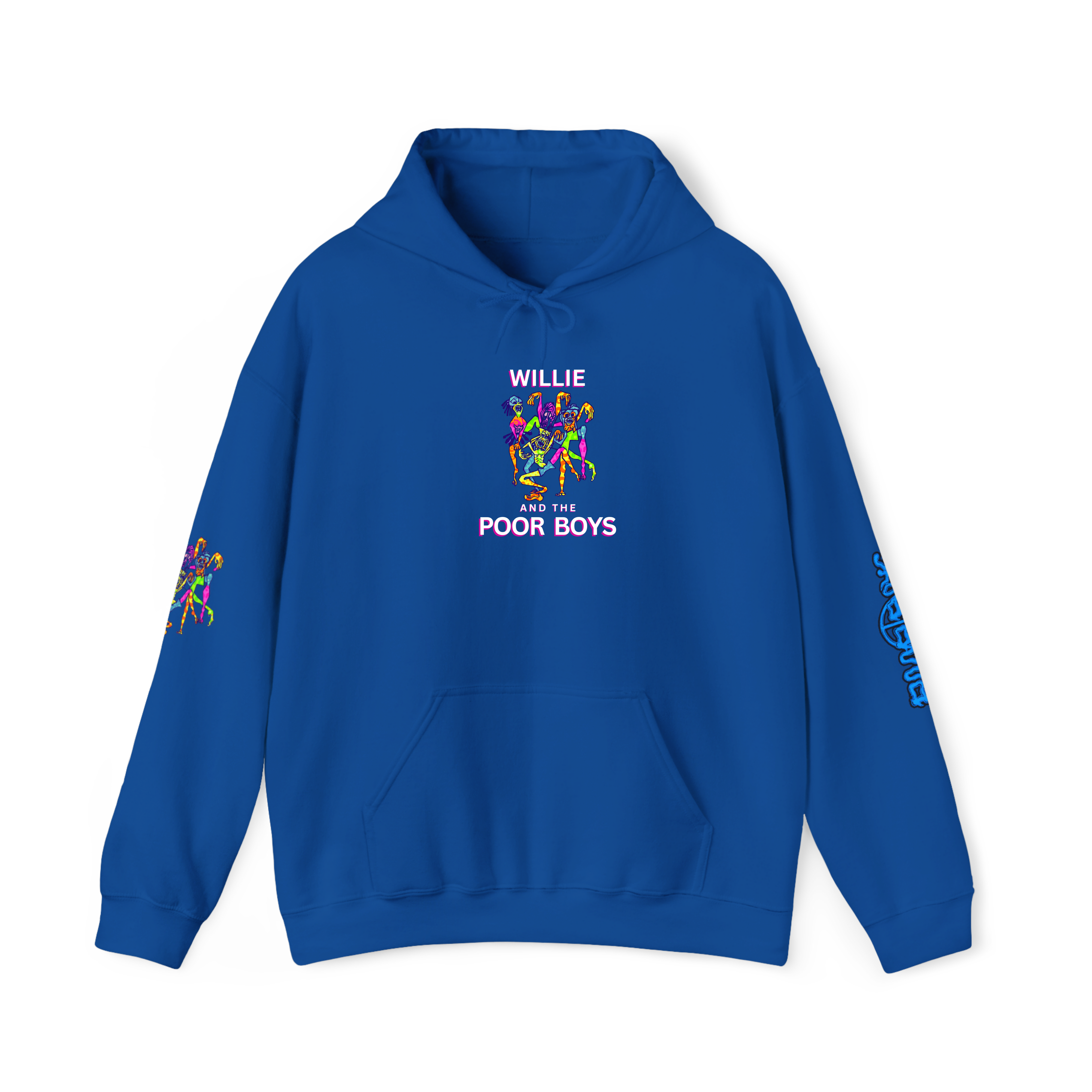 Unisex Willie & The Poor Boys Sherman Reunion Artwork Hoodie Sweatshirt