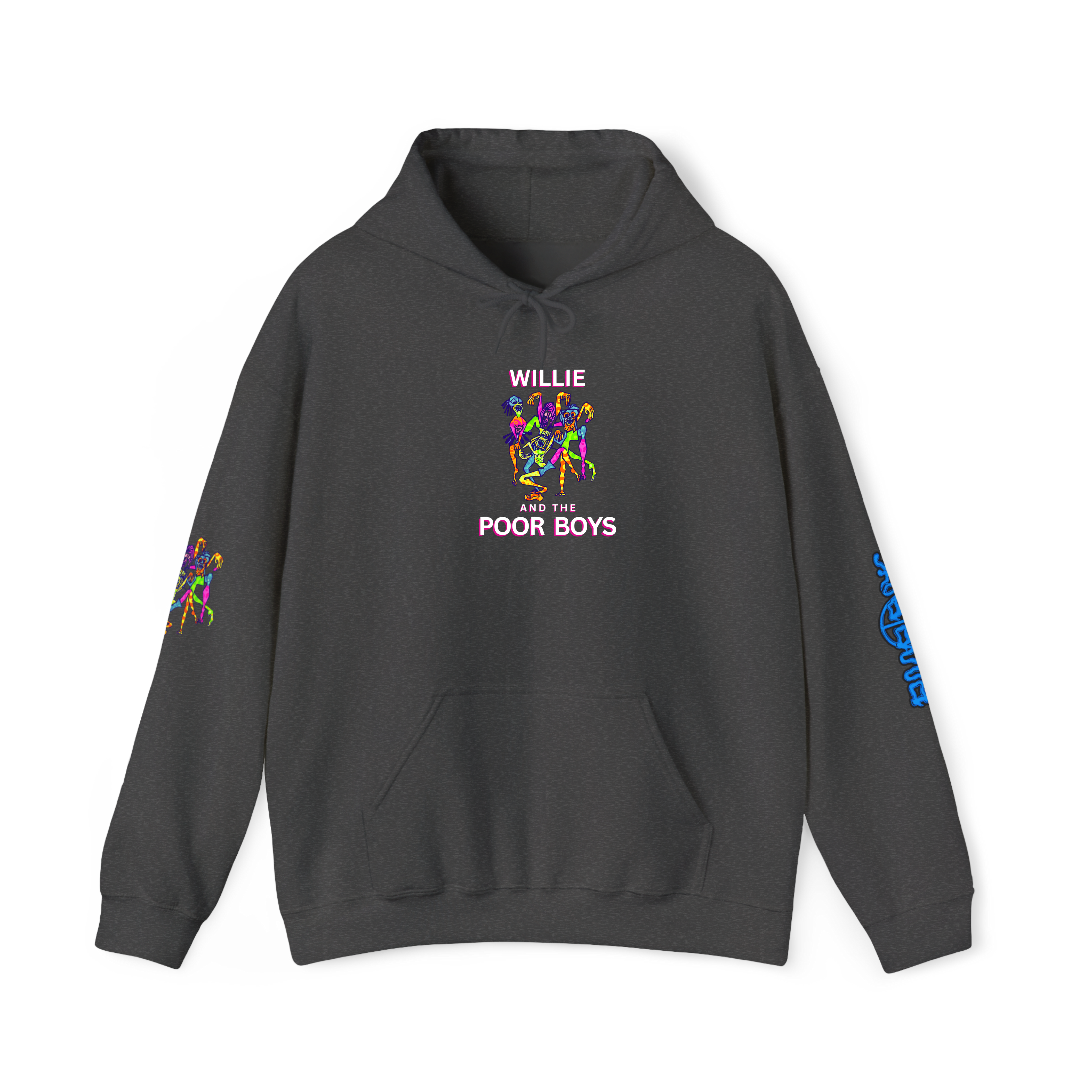 Unisex Willie & The Poor Boys Sherman Reunion Artwork Hoodie Sweatshirt