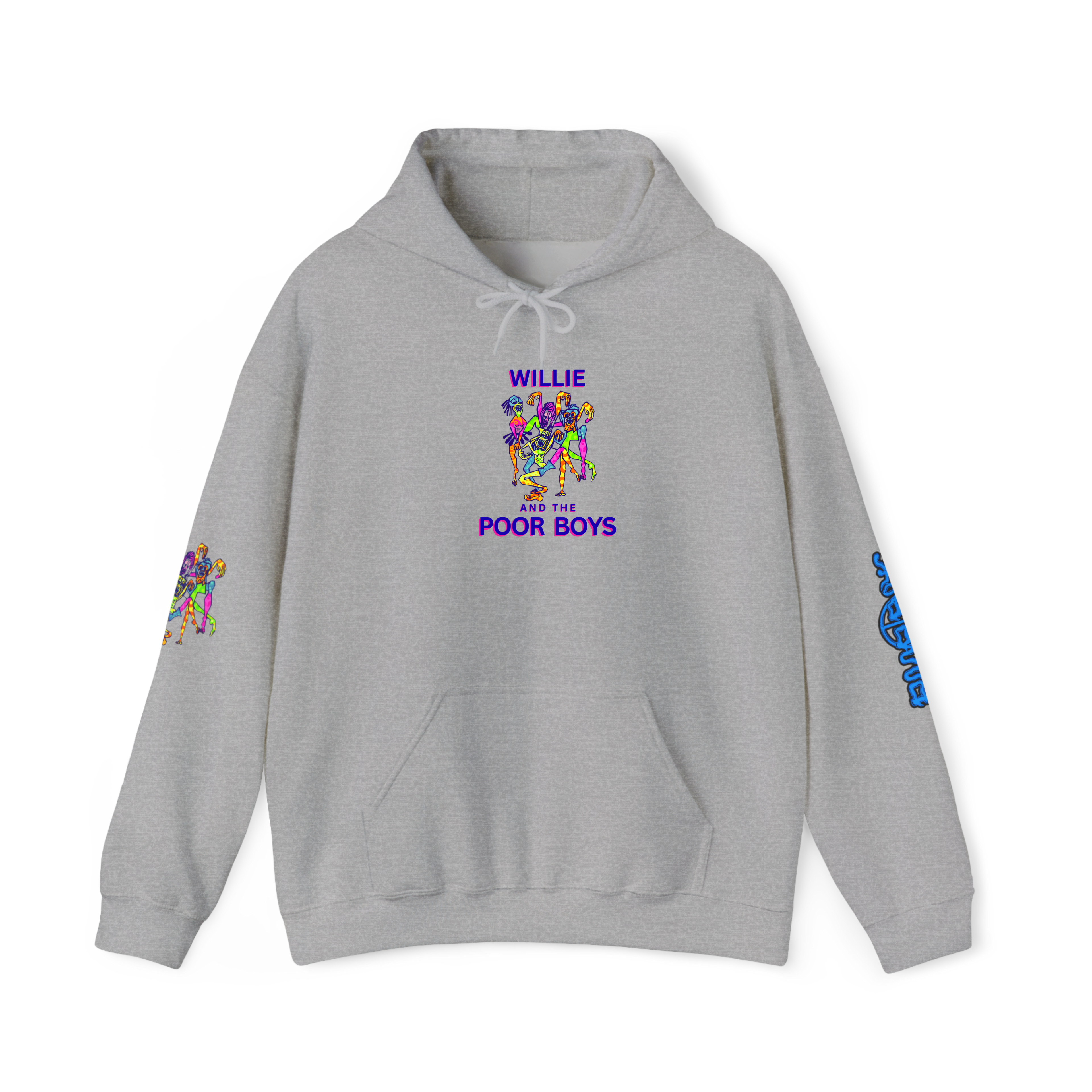 Unisex Willie & The Poor Boys Sherman Reunion Artwork Hoodie Sweatshirt
