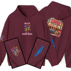 Unisex Willie & The Poor Boys Sherman Reunion Artwork Hoodie Sweatshirt