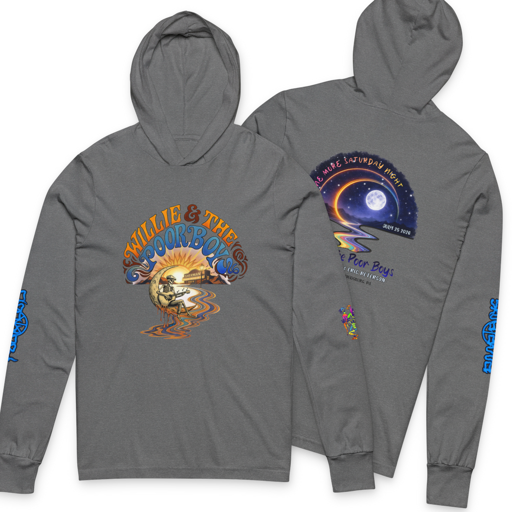 Willie & The Poor Boys Winding Road Lightweight Hooded Long Sleeve Tee