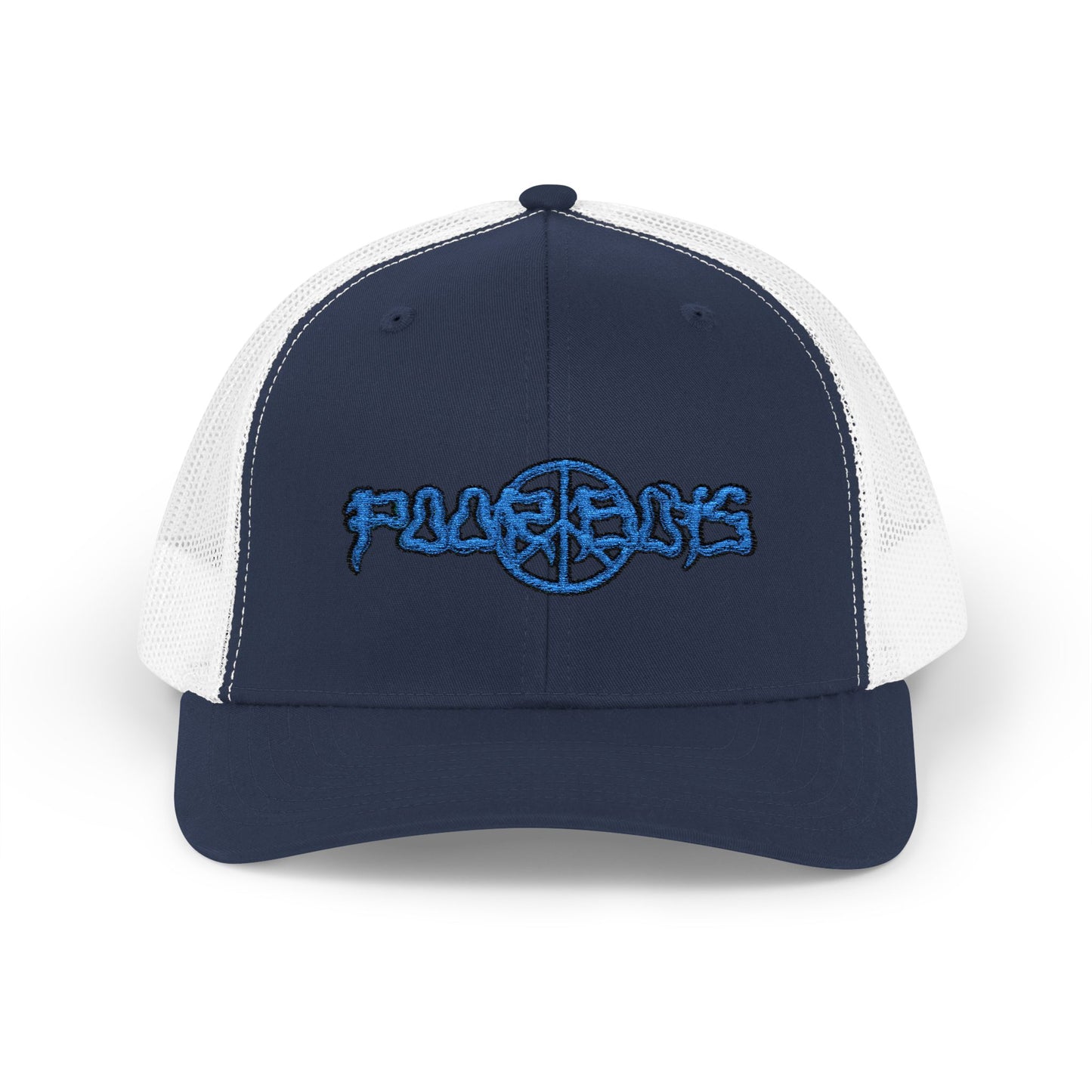 Poor Boys Logo Snapback Trucker Cap / Mesh Back