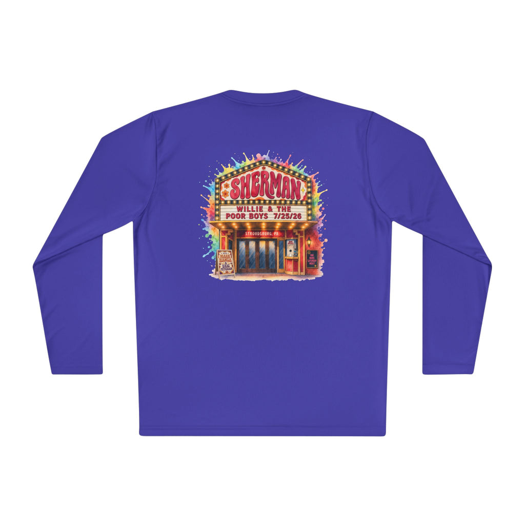 Lightweight Willie & The Poor Boys Sherman Reunion Artwork Long Sleeve Tee