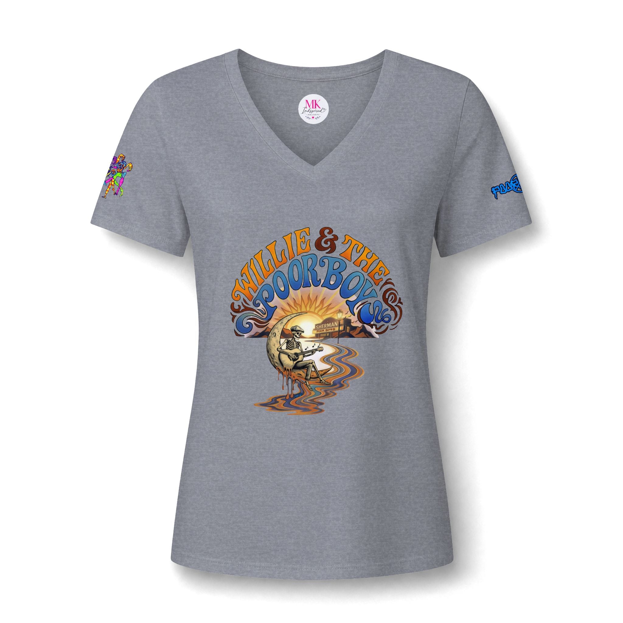 Willie & The Poor Boys Reunion 2026 - Women’s V-Neck Tee