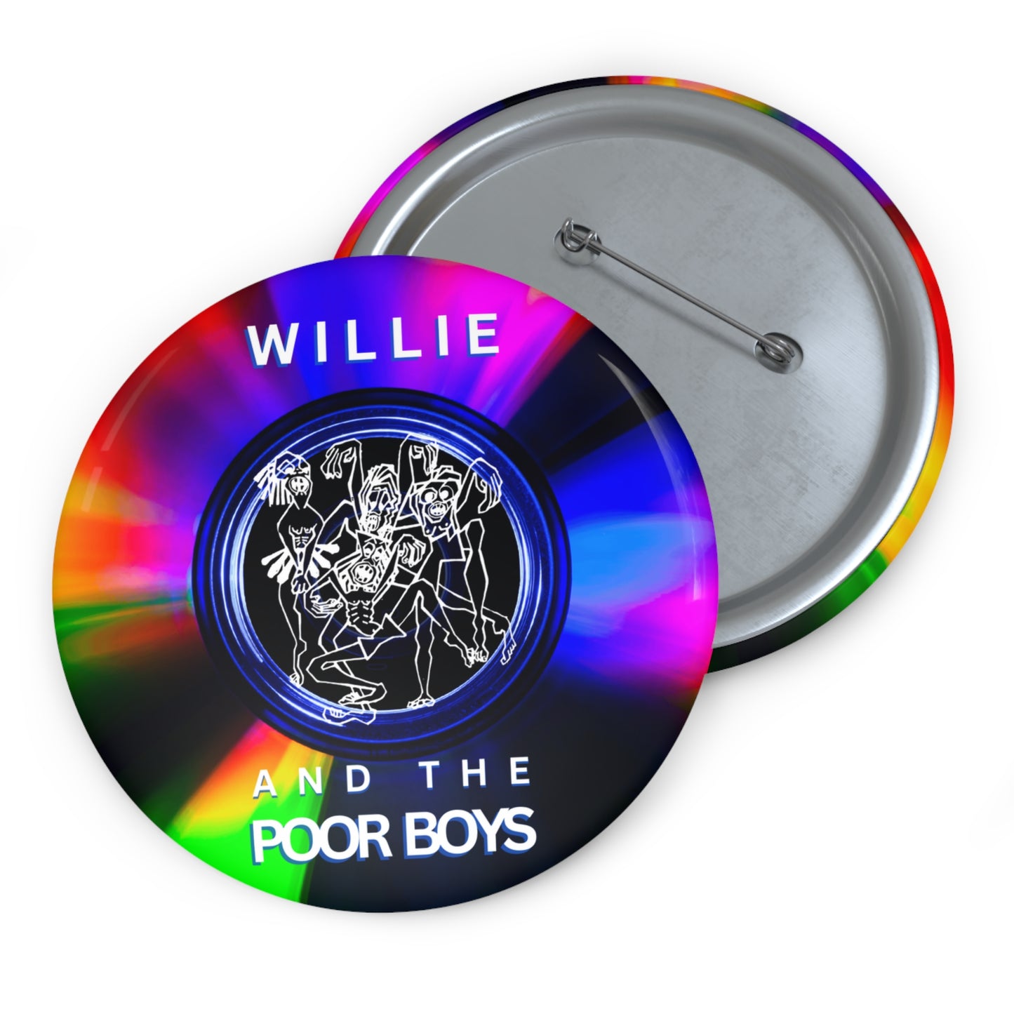 Willie and the Poor Boys Pin Button