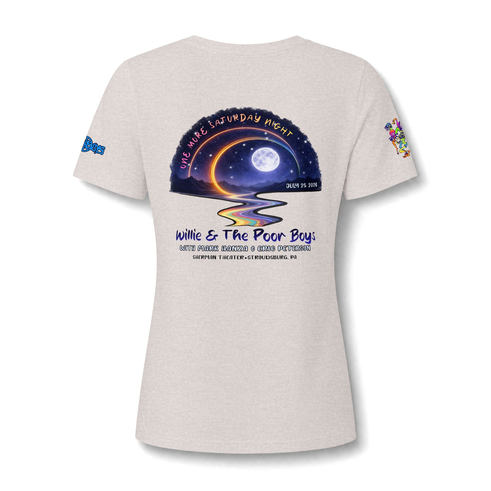 Willie & The Poor Boys Reunion 2026 - Women’s V-Neck Tee