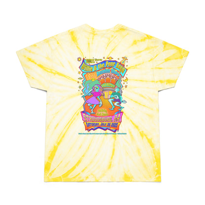 Tie-Dye - Photo Collage Band Name Front with the 2025 Reunion Hand-Drawn Back Design  - Unisex T-Shirt (4 colors available)