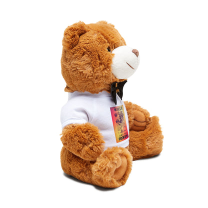 Soft 7" x 10" Teddy Bear with Removable Willie & The Poor Boys T-Shirt
