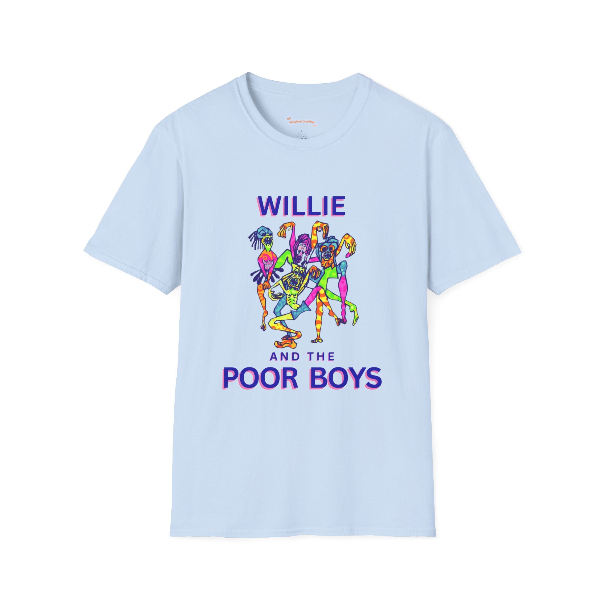 Unisex Willie & The Poor Boys Color Splash Sherman Reunion 2026 Sherman Theater Softstyle T-Shirt