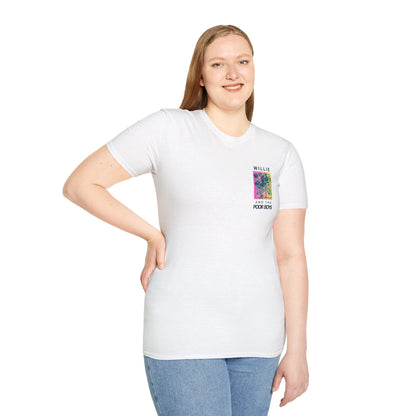 Solid Colors – 2025 Reunion Tee with Hand-Drawn Back Design and Pocket-Size Front Logo Softstyle T-Shirt (Various Colors Available)