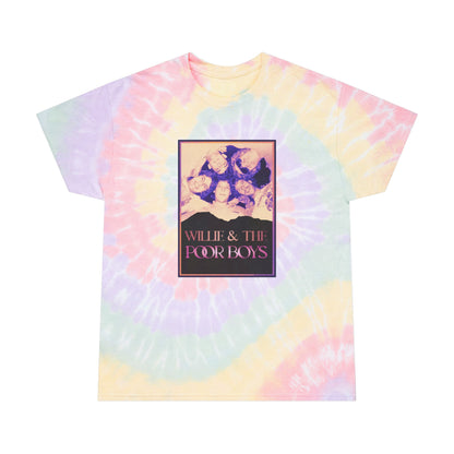 Tie-Dye Vintage Photo Front with Original Memorabilia Tribute Back (2 colors available)