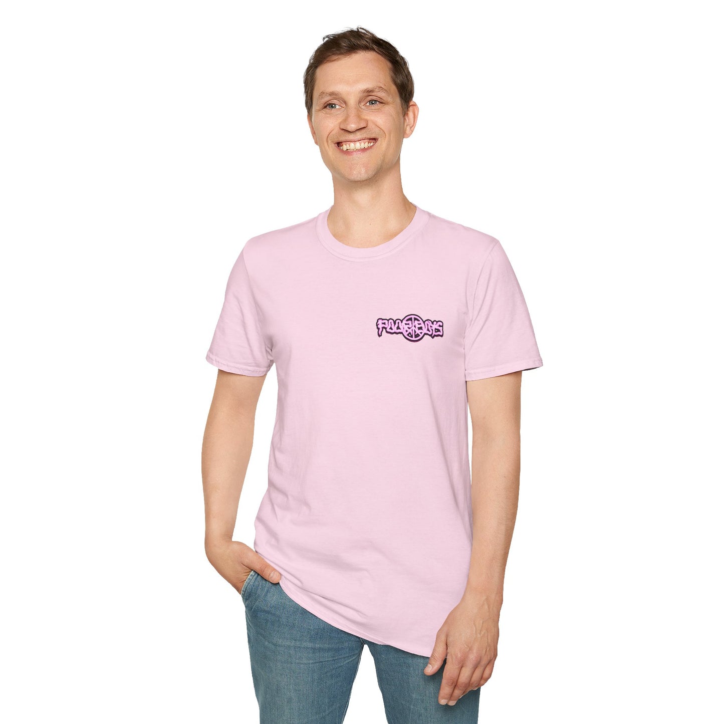 Solid Colors – 2025 Reunion Tee with Hand-Drawn Back Design and Pocket-Size Poor Boys Logo Softstyle T-Shirt (Various Colors Available)