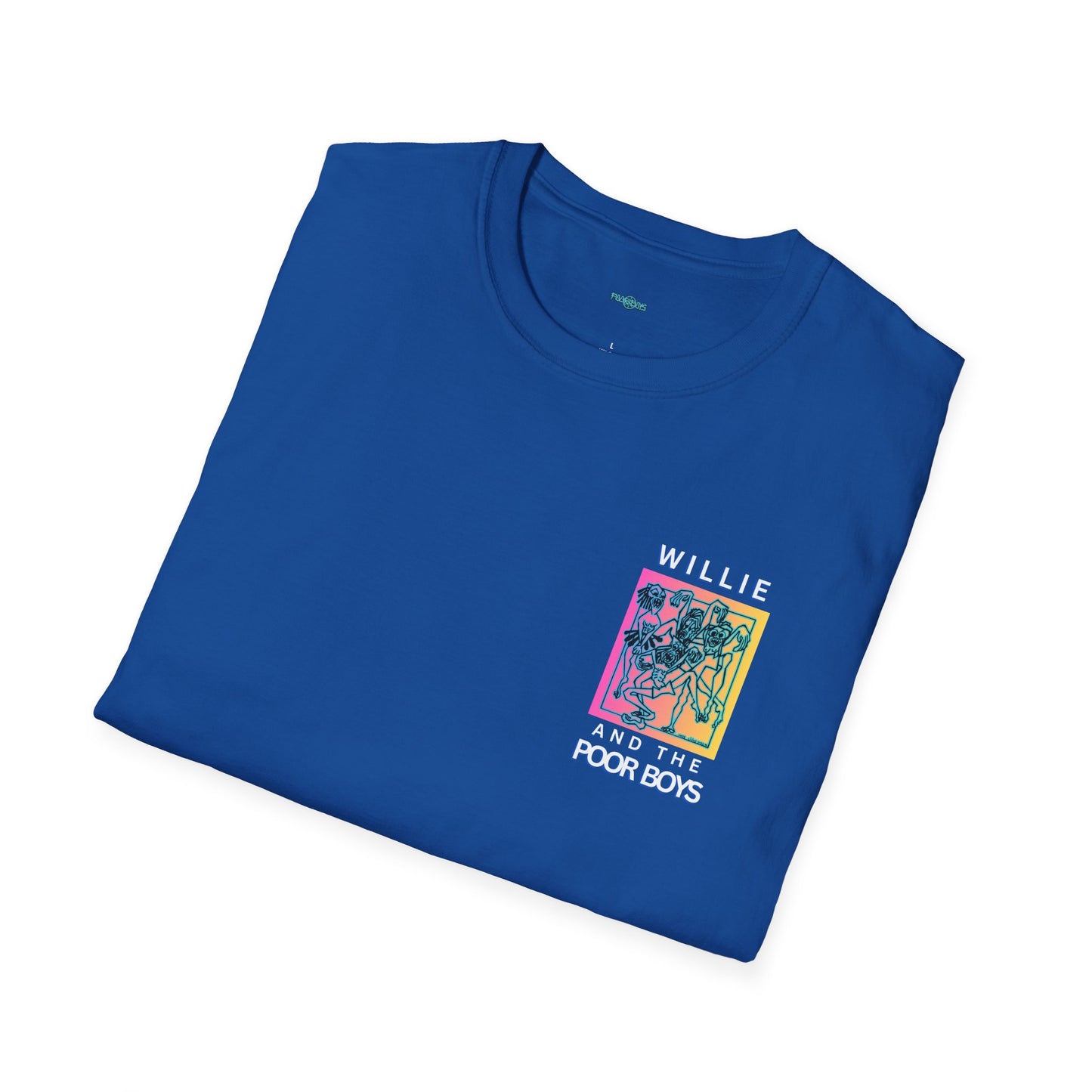 Solid Colors – 2025 Reunion Tee with Hand-Drawn Back Design and Pocket-Size Front Logo Softstyle T-Shirt (Various Colors Available)