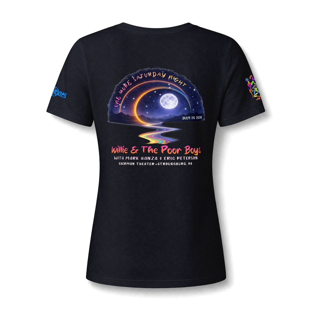 Willie & The Poor Boys Reunion 2026 - Women’s V-Neck Tee