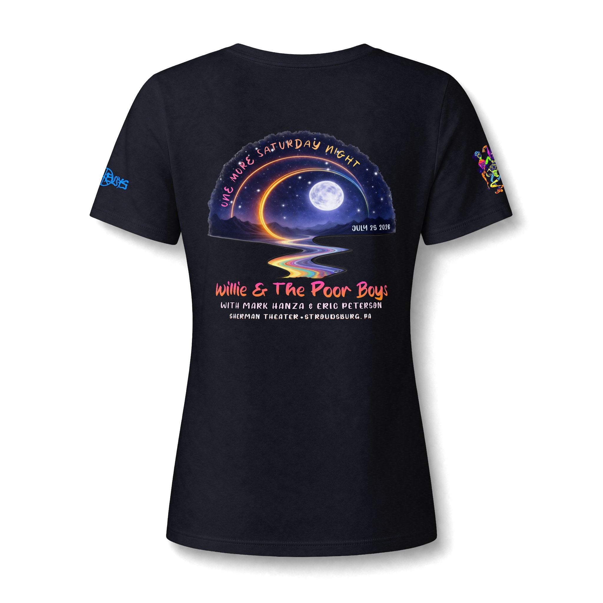 Willie & The Poor Boys Reunion 2026 - Women’s V-Neck Tee