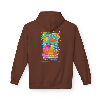 Unisex Reunion Hoodie – 2025 Reunion Poster Design Back with Front Logo (Various Colors Available)