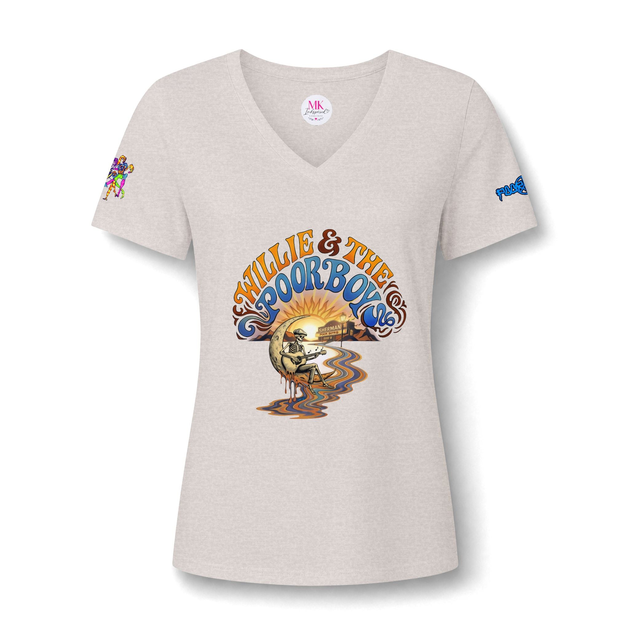 Willie & The Poor Boys Reunion 2026 - Women’s V-Neck Tee