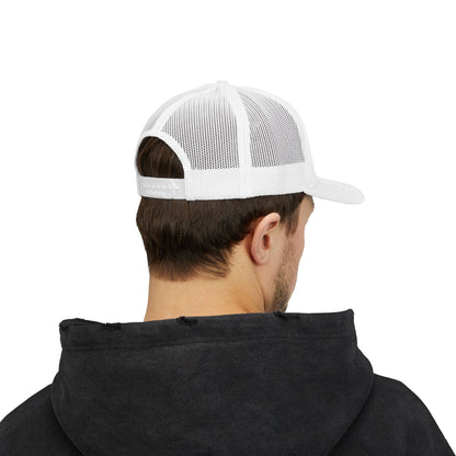 Poor Boys Logo Snapback Trucker Cap / Mesh Back