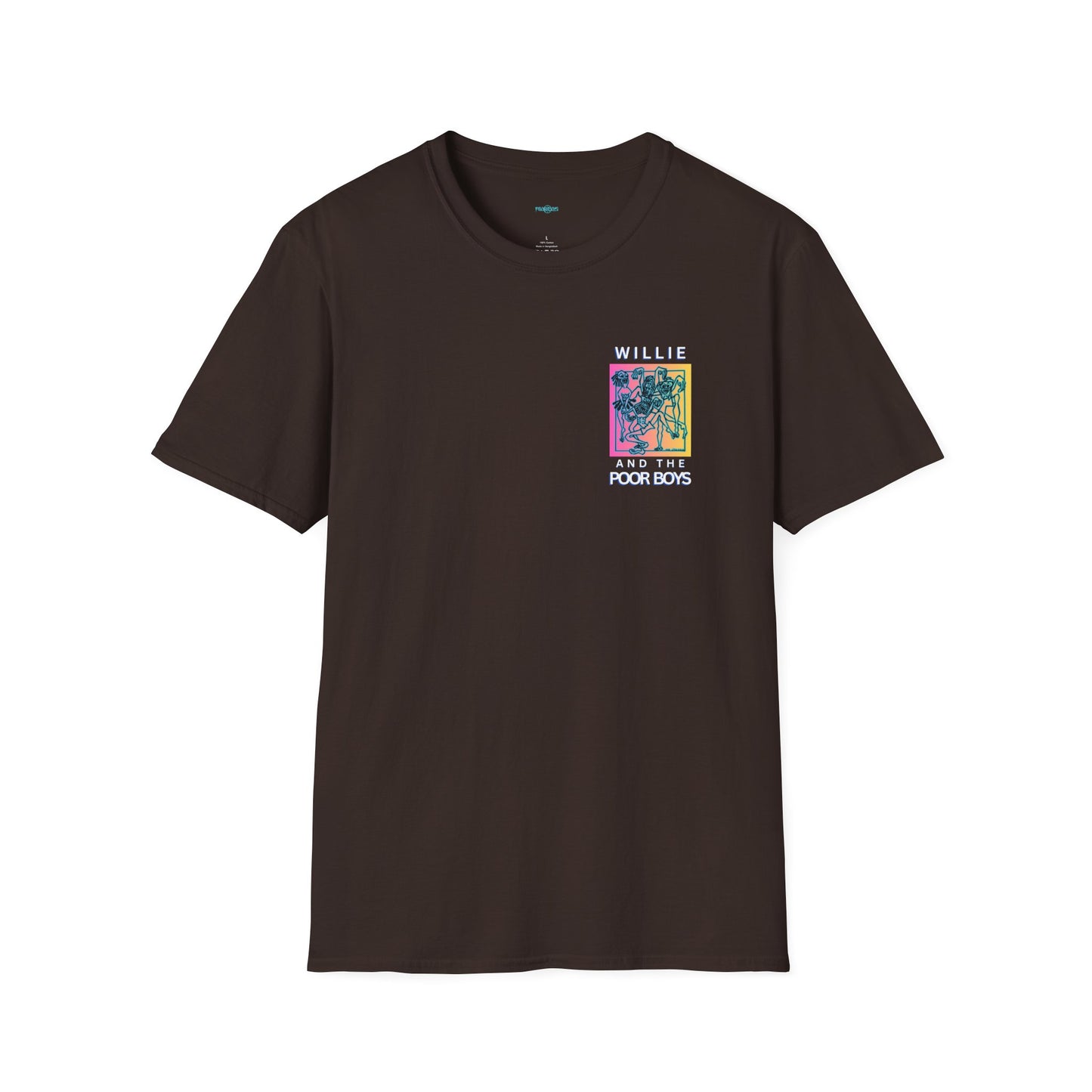 Solid Colors – 2025 Reunion Tee with Hand-Drawn Back Design and Pocket-Size Front Logo Softstyle T-Shirt (Various Colors Available)