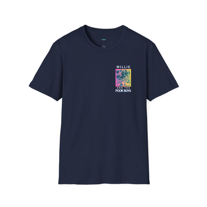 Solid Colors – 2025 Reunion Tee with Hand-Drawn Back Design and Pocket-Size Front Logo Softstyle T-Shirt (Various Colors Available)