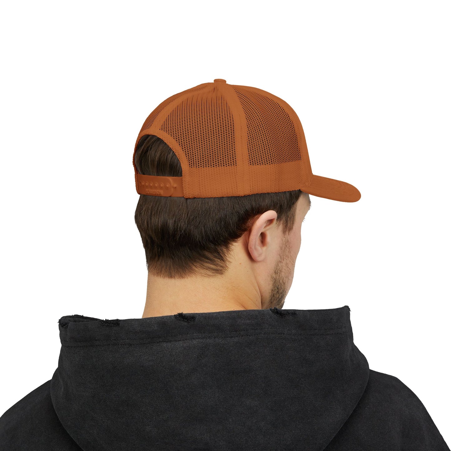 Poor Boys Logo Snapback Trucker Cap / Mesh Back