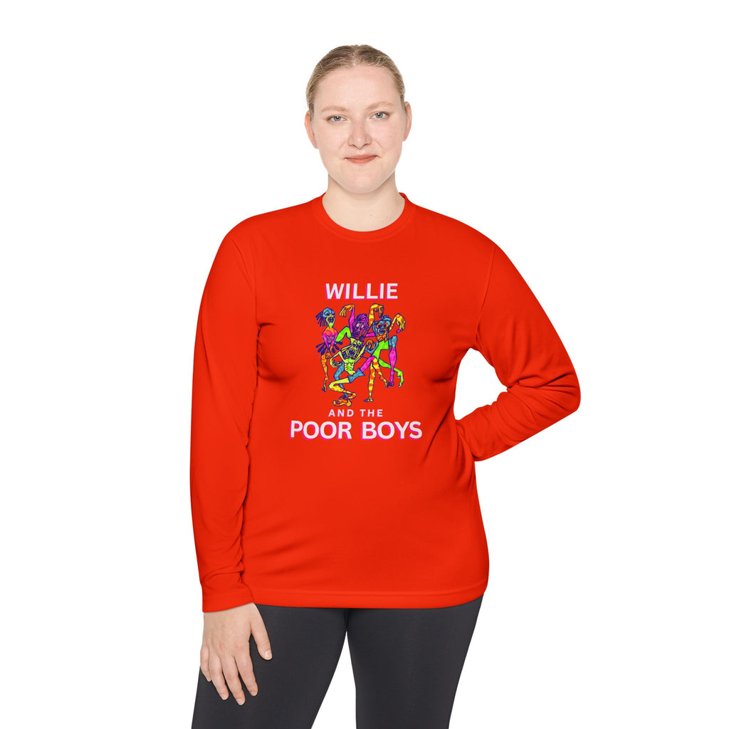 Lightweight Willie & The Poor Boys Sherman Reunion Artwork Long Sleeve Tee