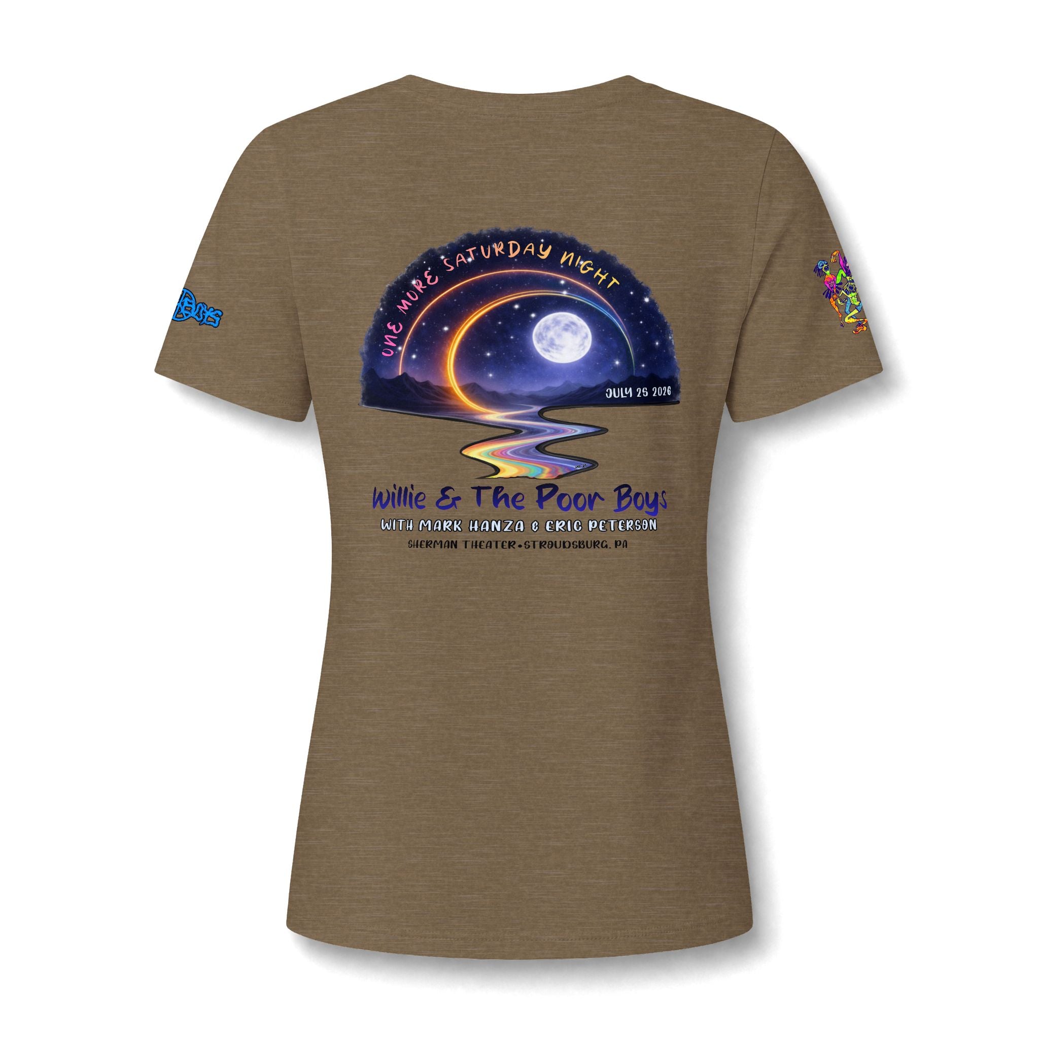 Willie & The Poor Boys Reunion 2026 - Women’s V-Neck Tee