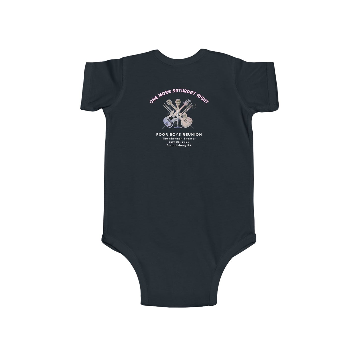 Nap Now, Rock Later – Poor Boys Fan Club Infant Onesie Bodysuit