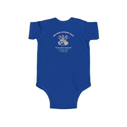 Nap Now, Rock Later – Poor Boys Fan Club Infant Onesie Bodysuit