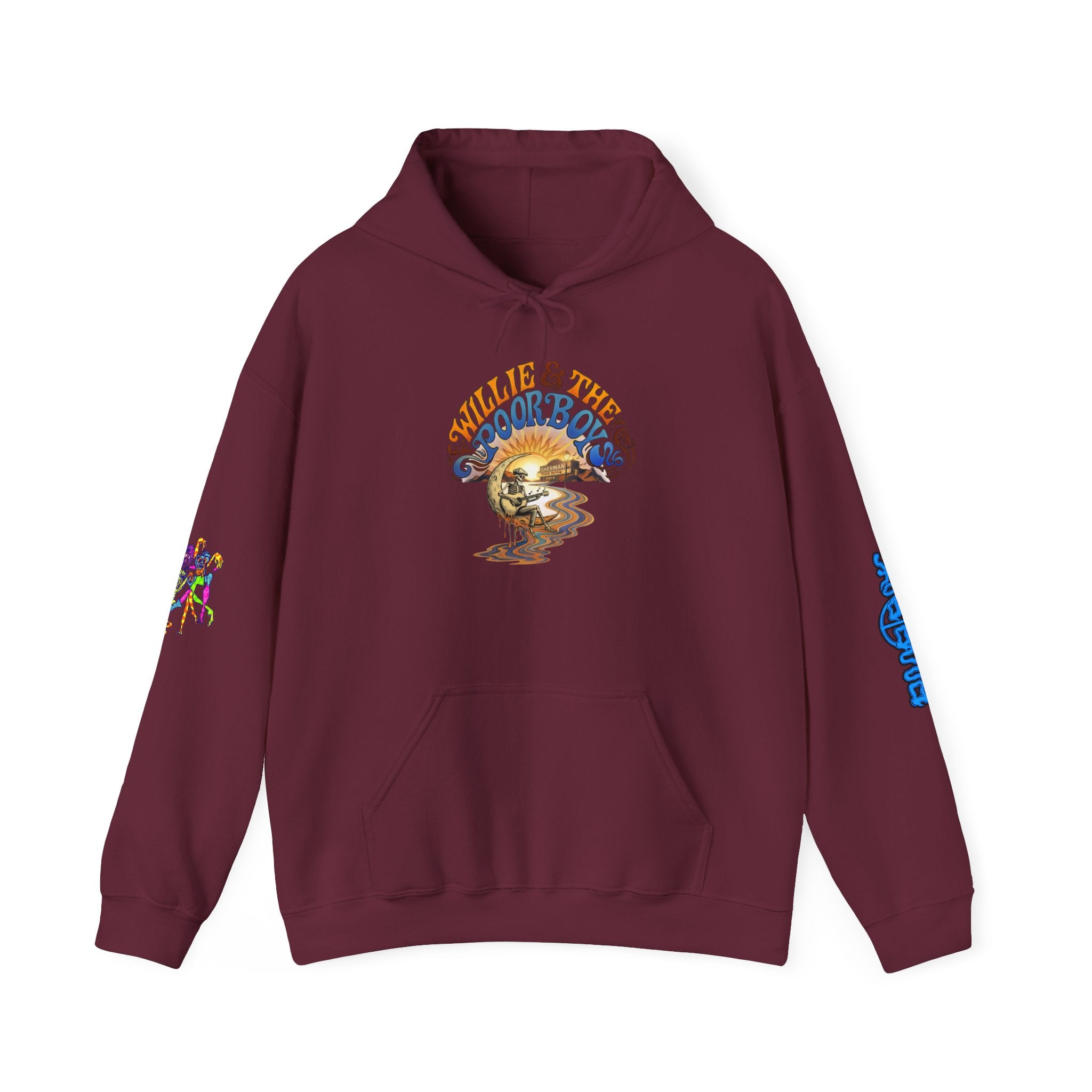 Unisex Willie & The Poor Boys Winding Road Artwork Hoodie Sweatshirt