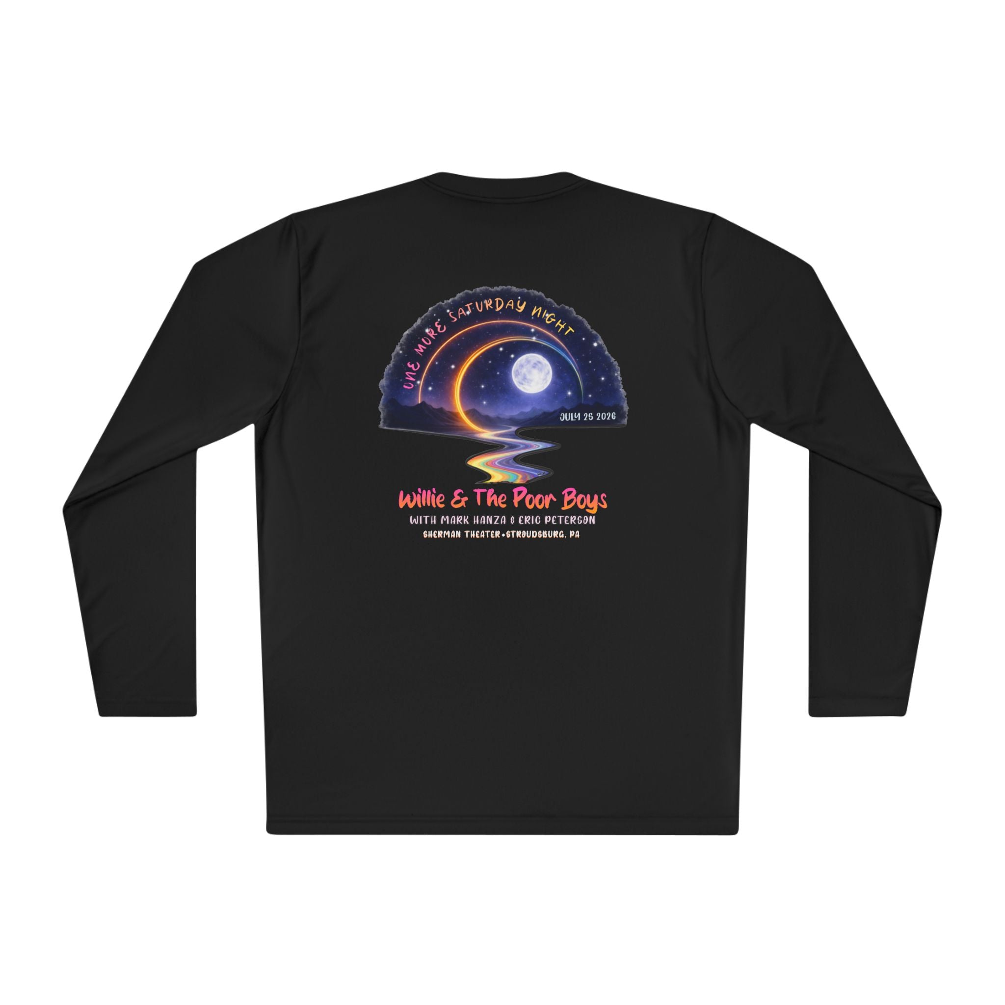 Lightweight Long Sleeve Tee - Willie & The Poor Boys Winding Road Artwork