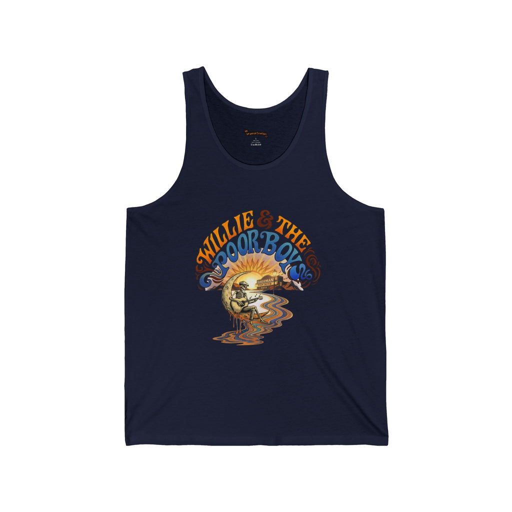 Unisex Willie & The Poor Boys Winding Road Artwork Tank Top