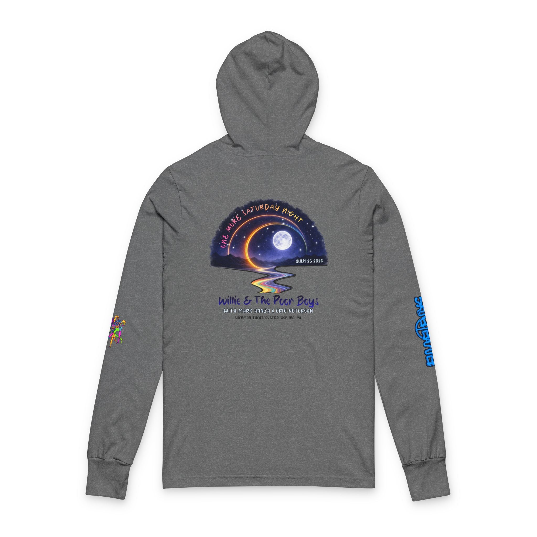 Willie & The Poor Boys Winding Road Lightweight Hooded Long Sleeve Tee