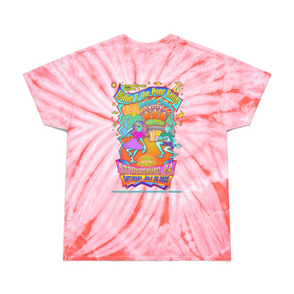 Tie-Dye - Photo Collage Band Name Front with the 2025 Reunion Hand-Drawn Back Design  - Unisex T-Shirt (4 colors available)