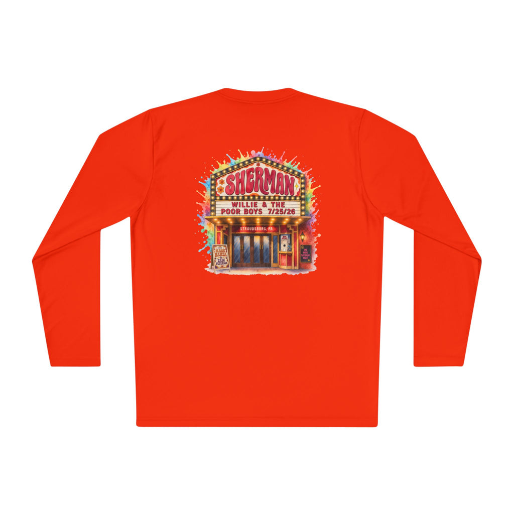 Lightweight Willie & The Poor Boys Sherman Reunion Artwork Long Sleeve Tee